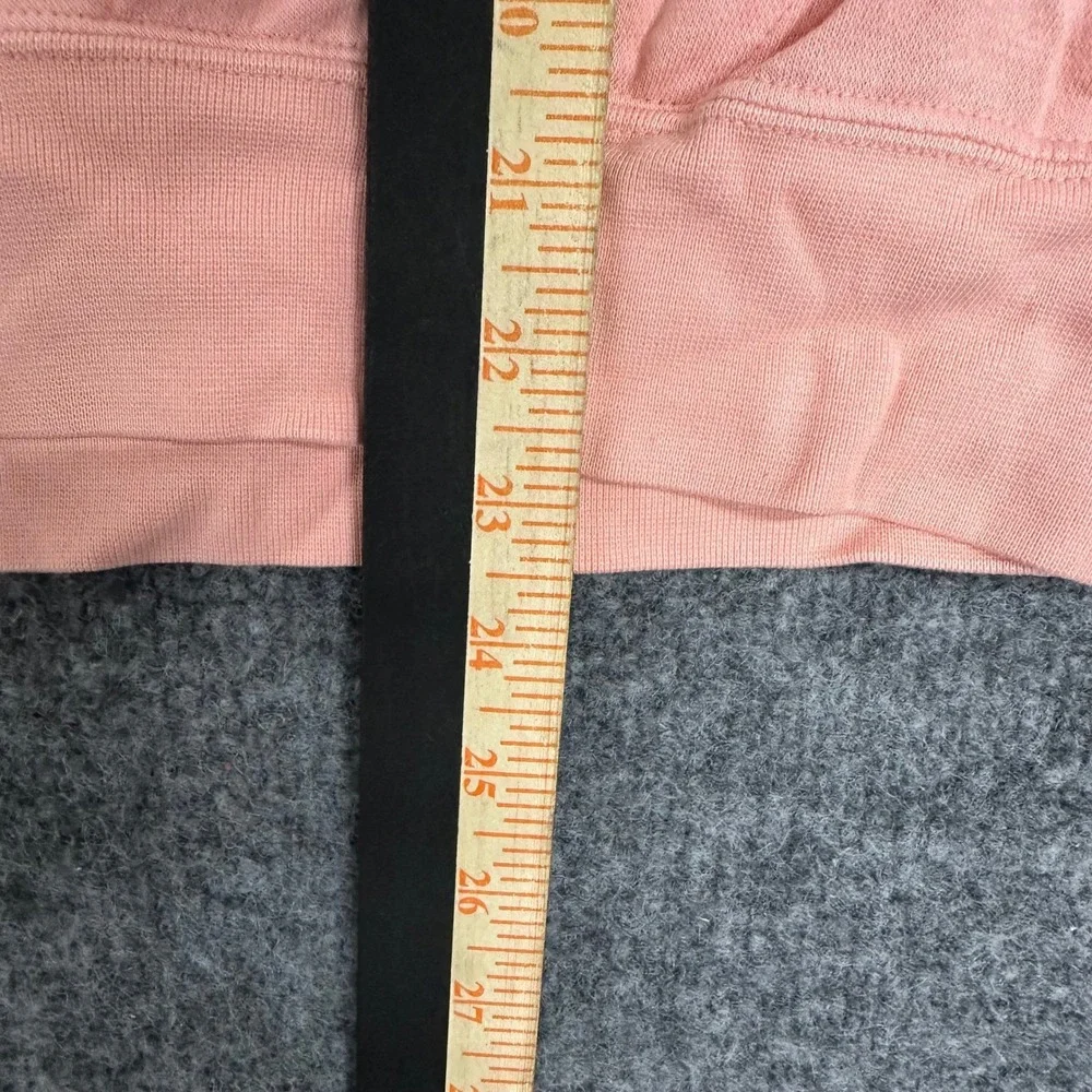 Nike Hoodie Womens Size L Pink Viscose Blend Long Sleeve Casual Athletic Swoosh